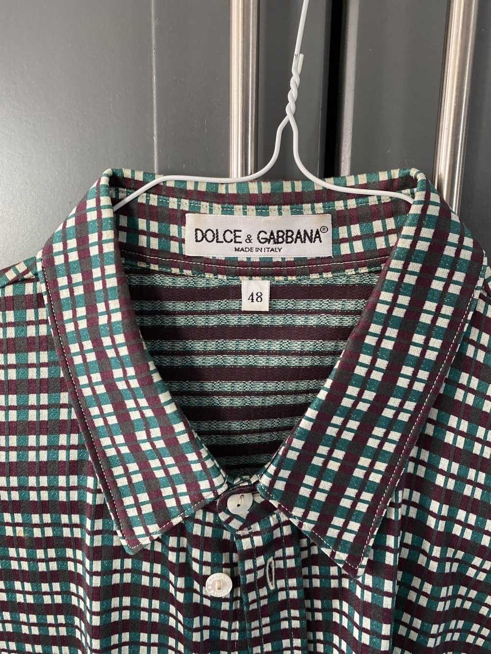 Dolce & Gabbana Green and brown plaid - image 3