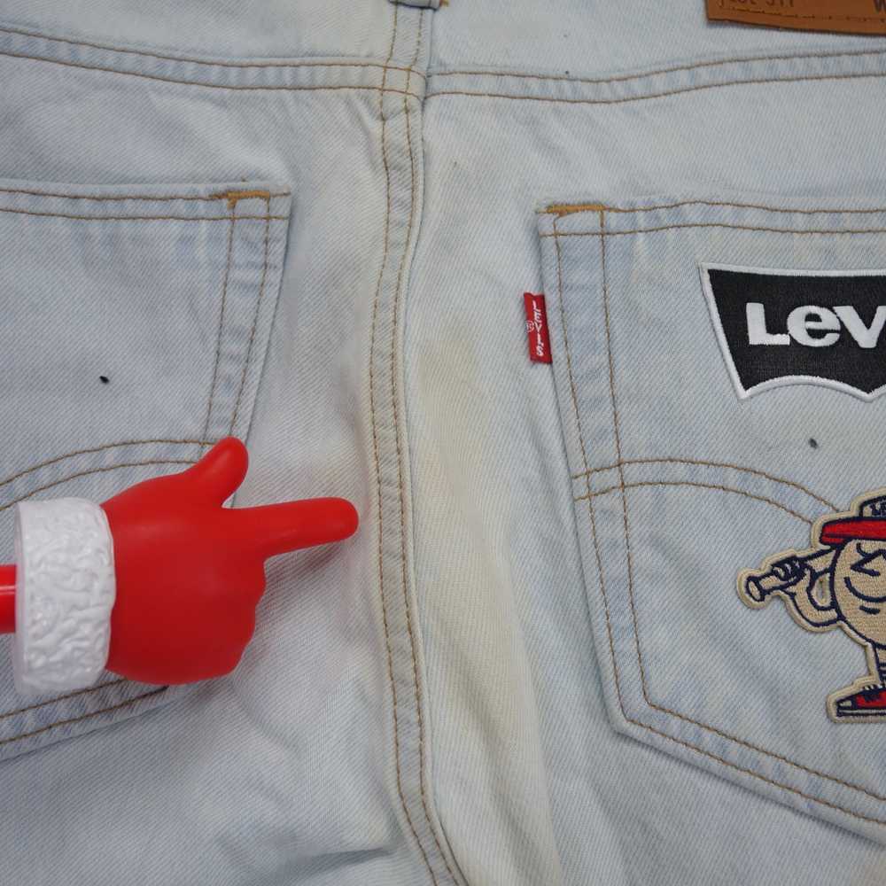 Levi's Skateboarding Lot 511 Slim Fit Stretch Den… - image 3