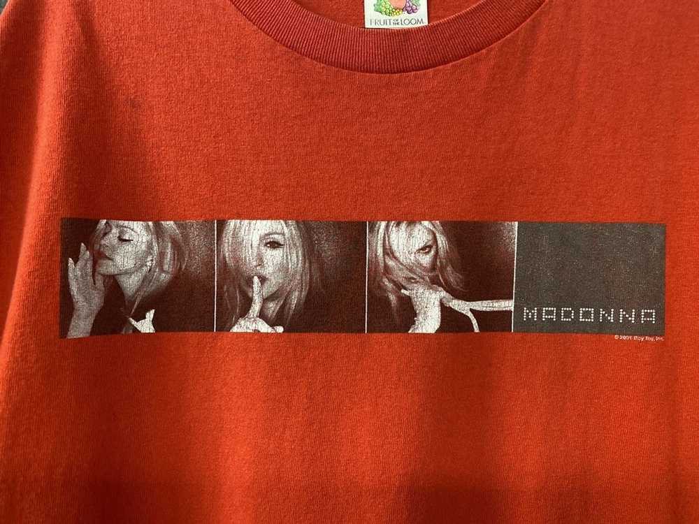 Vintage Vintage Madonna 2001 shirt - image 2