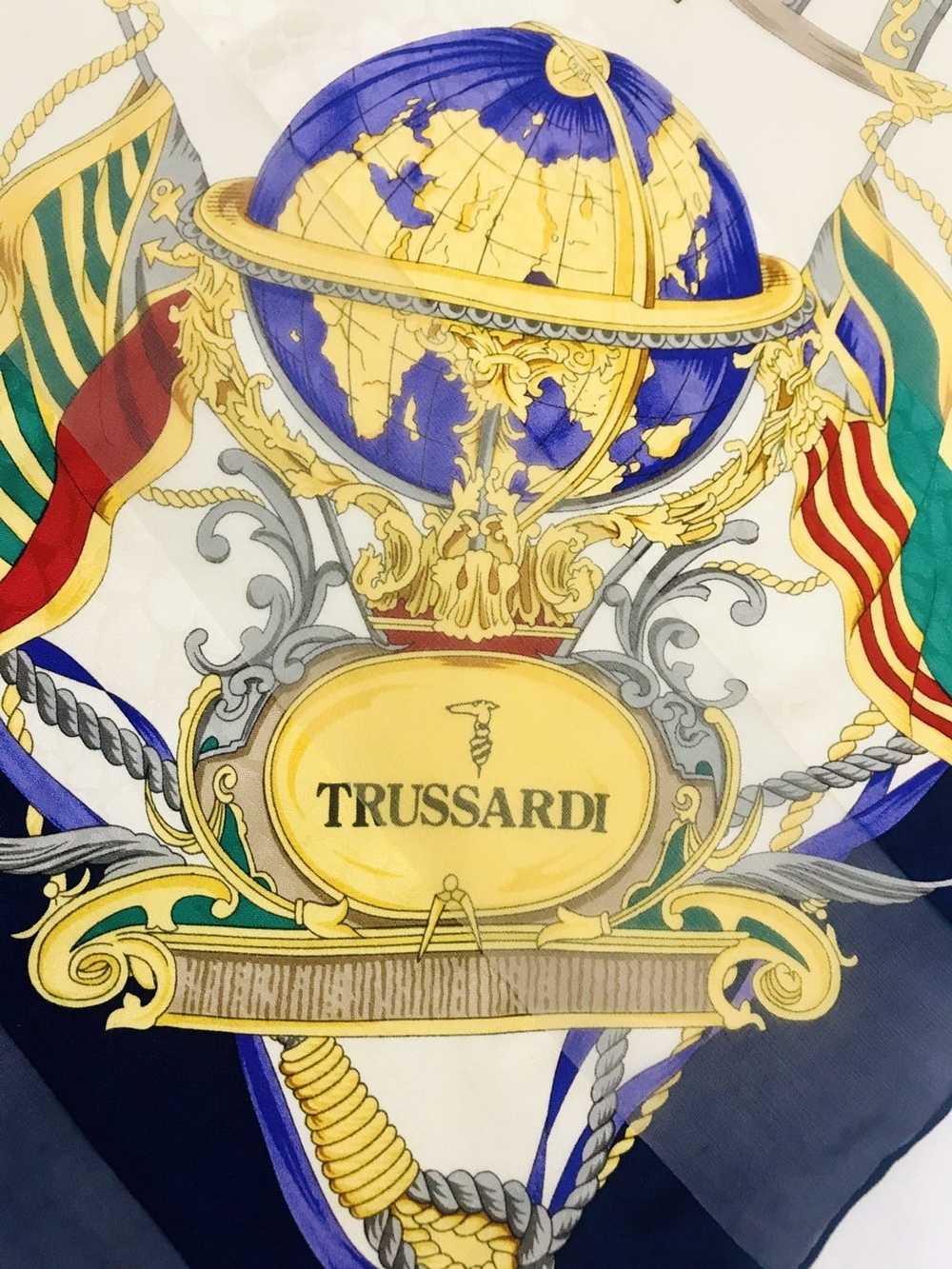 Other × Trussardi ELEGANCE TRUSSARDI SILK SCARF N… - image 4