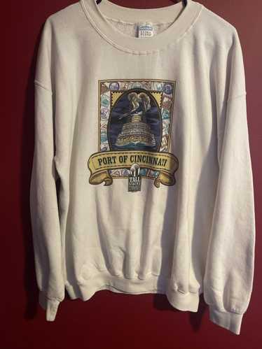 Gildan × Vintage 90s Cincinnati crew neck