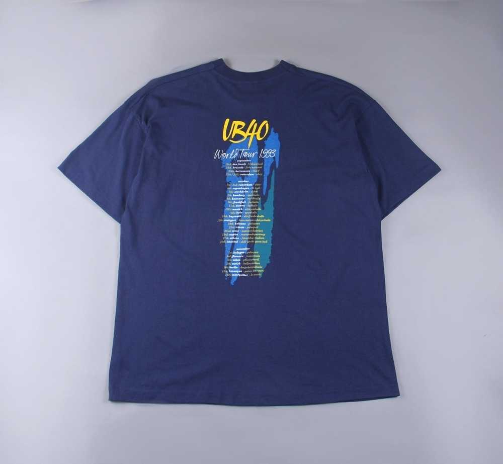 Band Tees × Rock T Shirt × Vintage 1993 UB40 Worl… - image 3