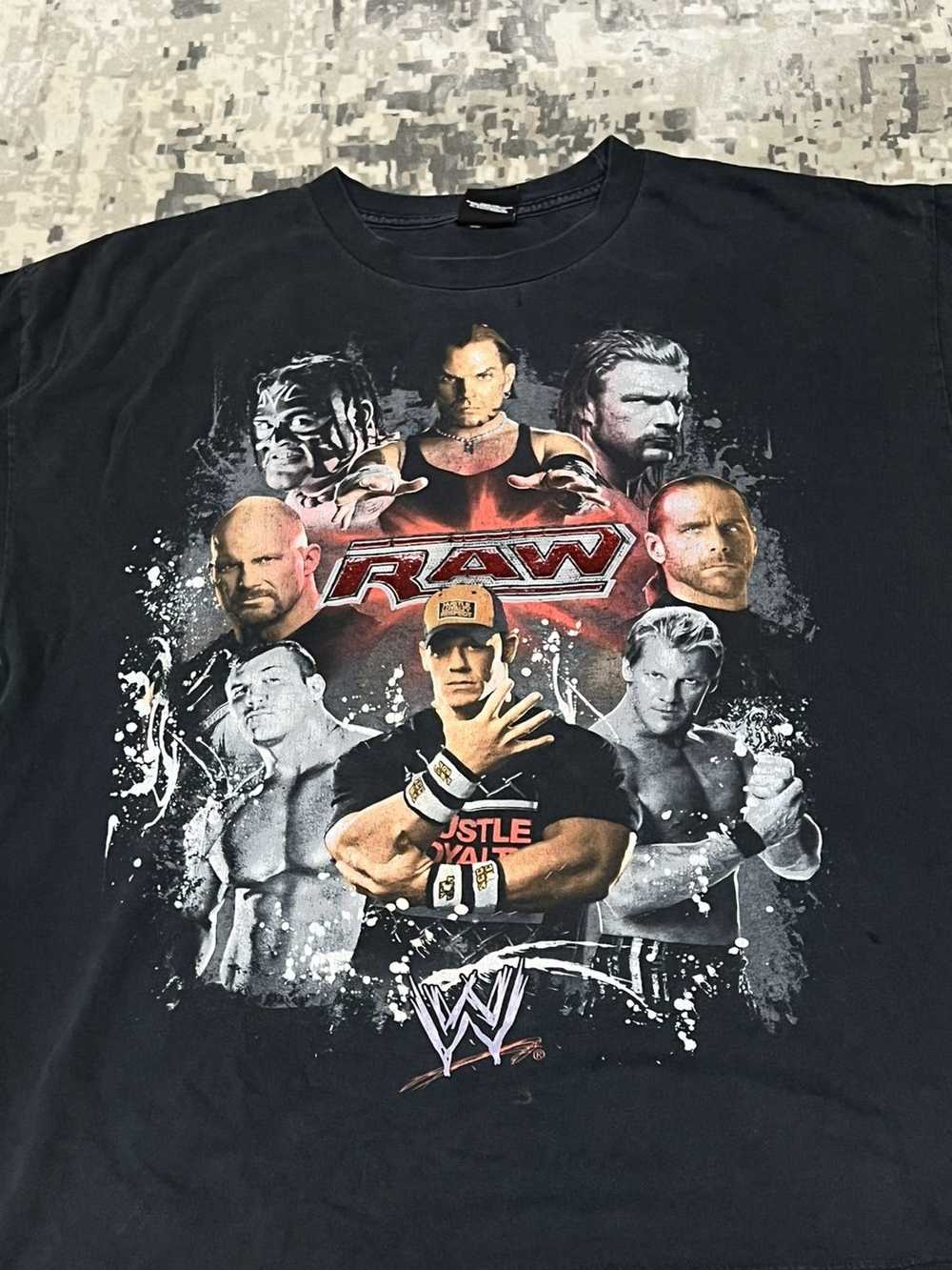 Vintage × Wwe WWE RAW Vintage Tee - image 1