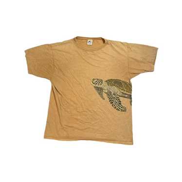 Offers Sea Turtle T Shirt Vintage 90s Art Tee Ocean Sea Life Coral Reef Made In USA XL