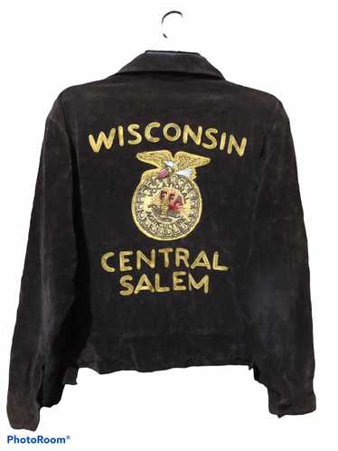 Japanese Brand Wisconsin Central Salem Corduroy J… - image 1