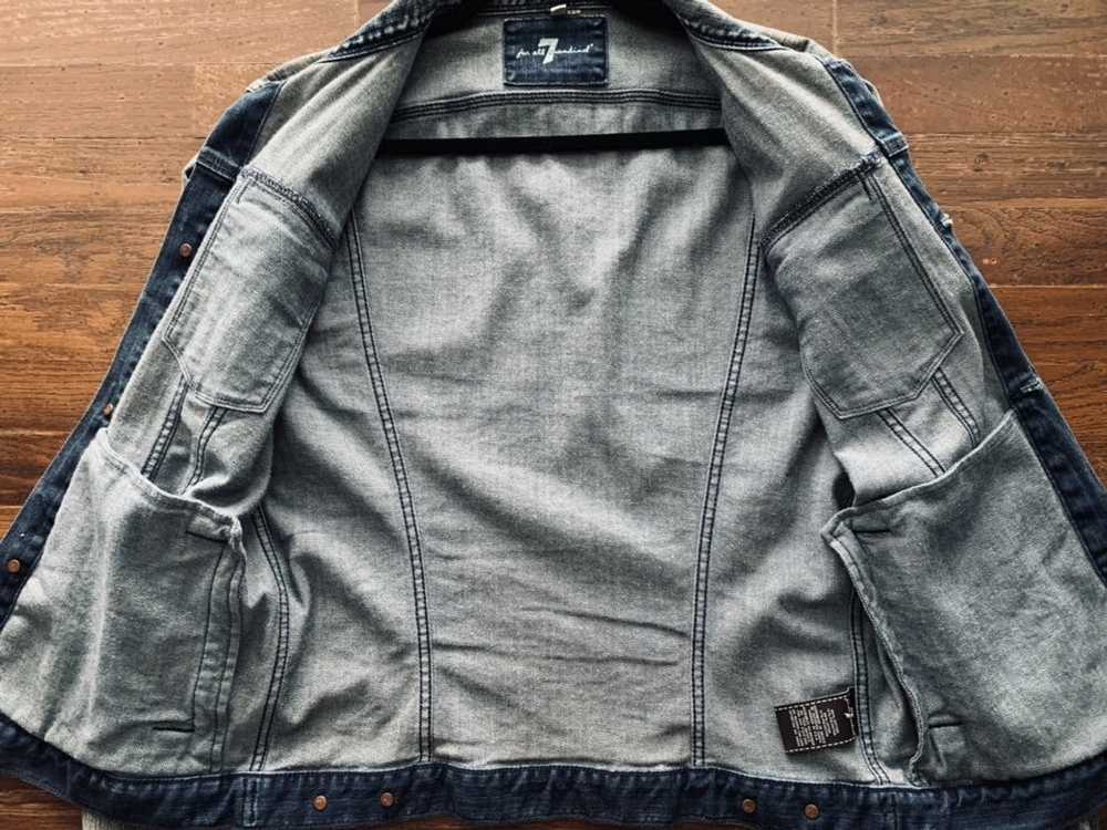 7 For All Mankind 7 For All Mankind denim jacket - image 7