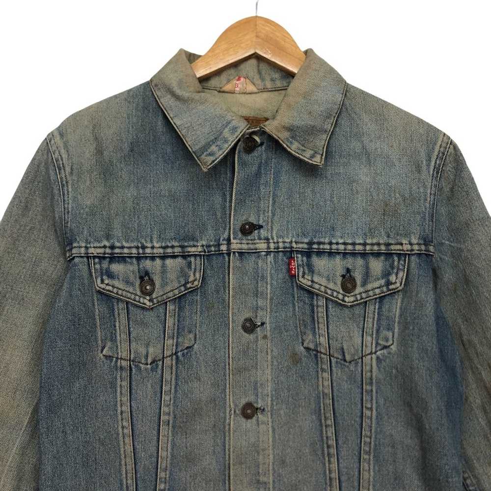 Levi's Vtg LEVI STRAUSS & CO Jeans Jacket Western… - image 2