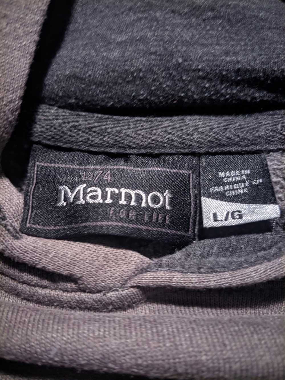 Marmot Large Gray Vintage 2000s Big Spell Out Pul… - image 3