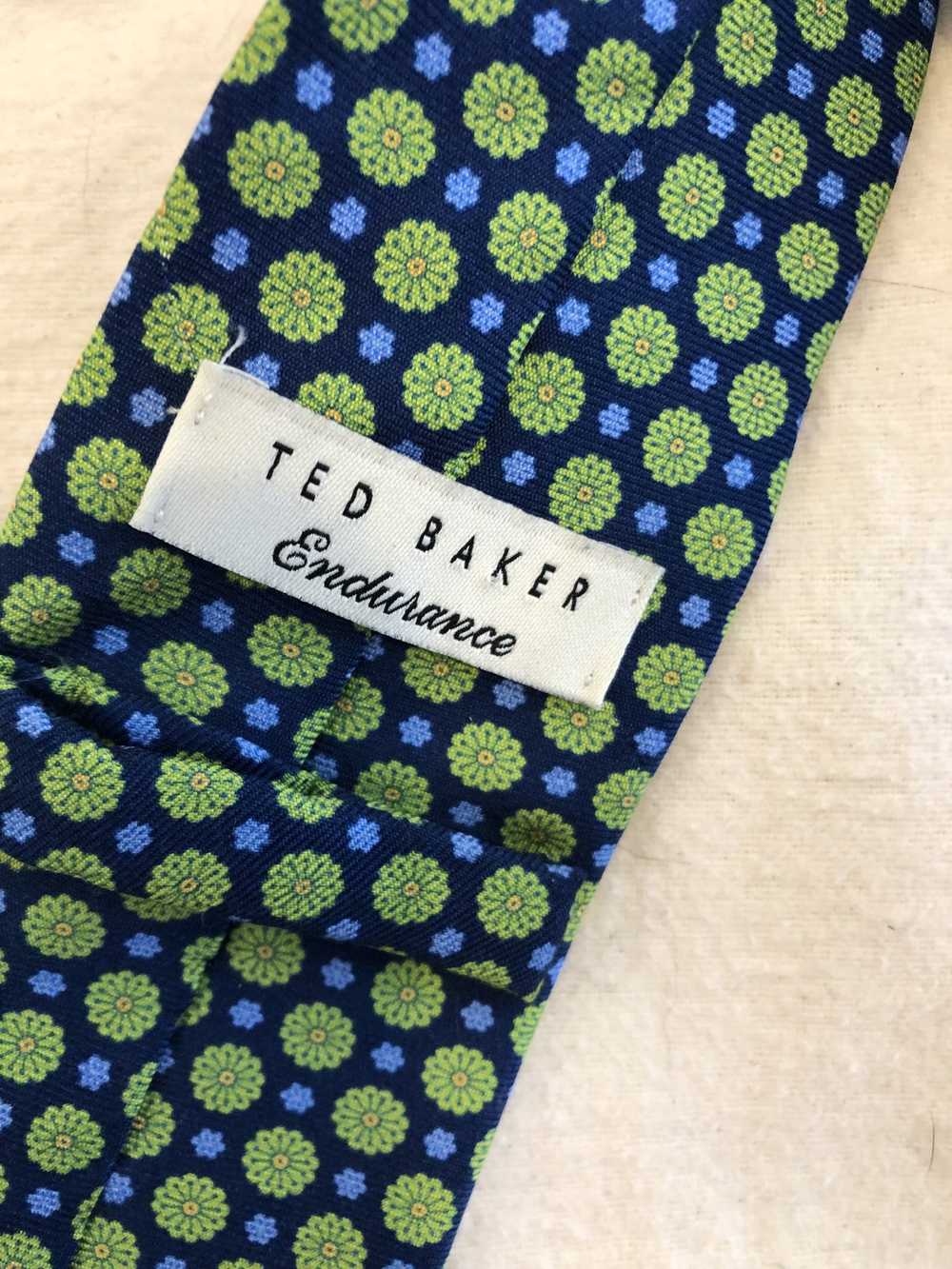 Ted Baker Ted Baker Silk Tie - Blue/Green - Stunn… - image 2