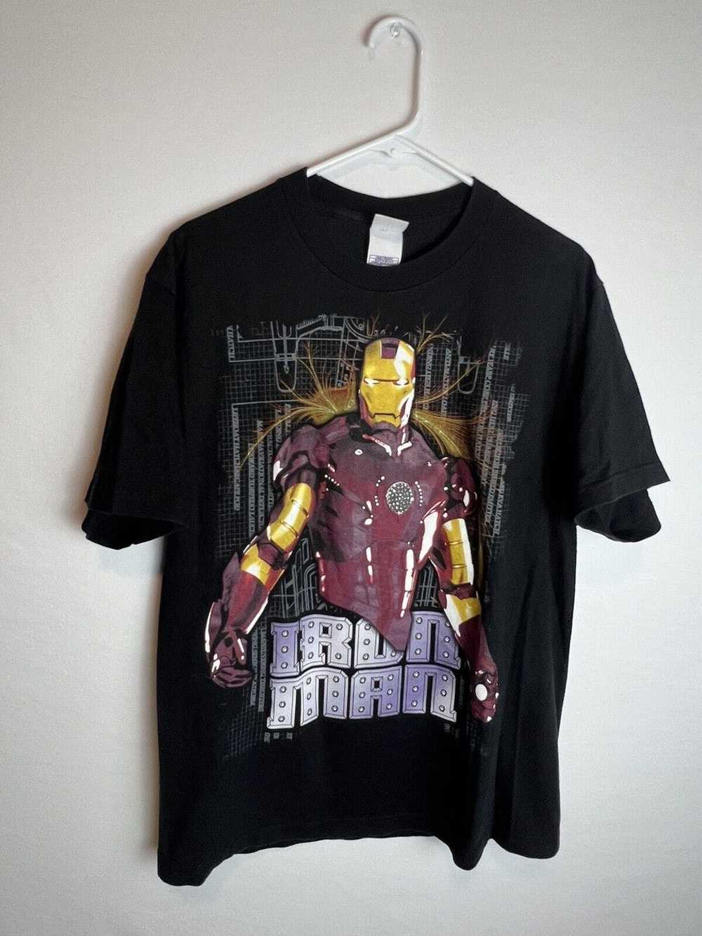 Other Intex Marvel Iron Man Bedazzled Black Graph… - image 1