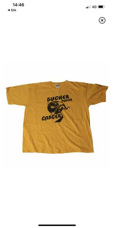 Vintage Sucker punch cancer - Vintage T-shirt