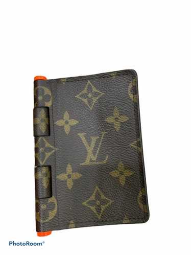 Louis Vuitton Pendant Necklace Yellow Men's Marble Virgil M00526 Initial LV
