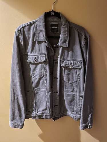 Barney Cools Gray denim jacket with stretch - image 1