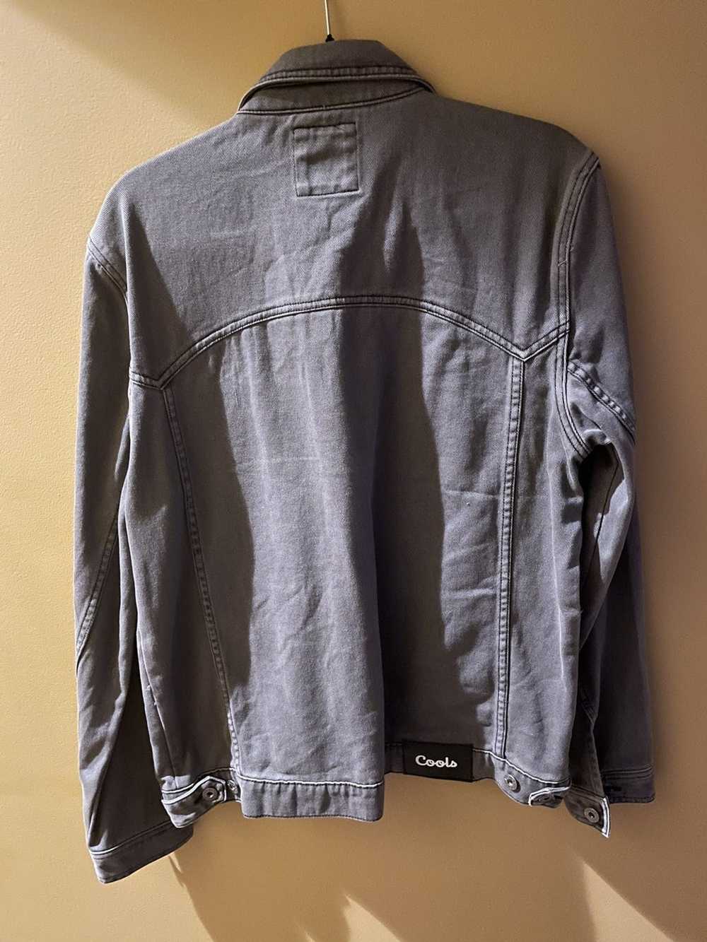 Barney Cools Gray denim jacket with stretch - image 5