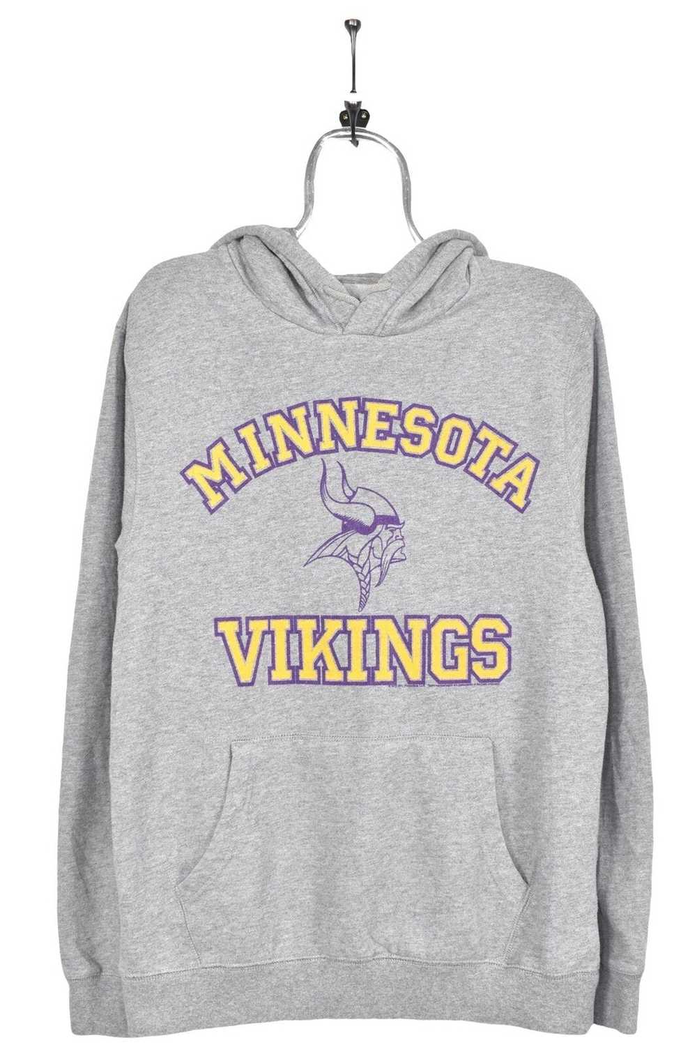 NFL Vintage Minnesota Vikings hoodie, NFL grey sw… - image 1