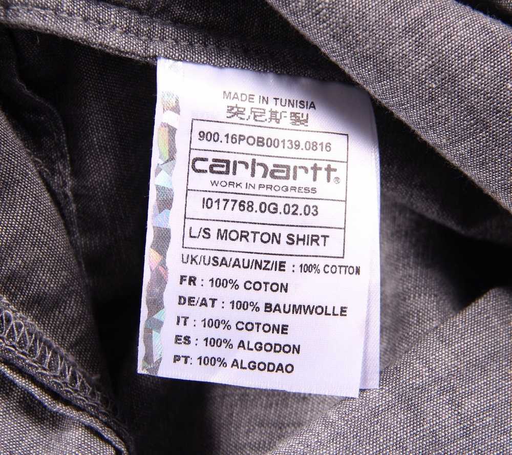 Carhartt × Carhartt Wip Carhartt WIP L/S Morton Slim … - Gem