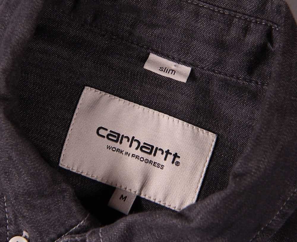 Carhartt × Carhartt Wip Carhartt WIP L/S Morton Slim … - Gem