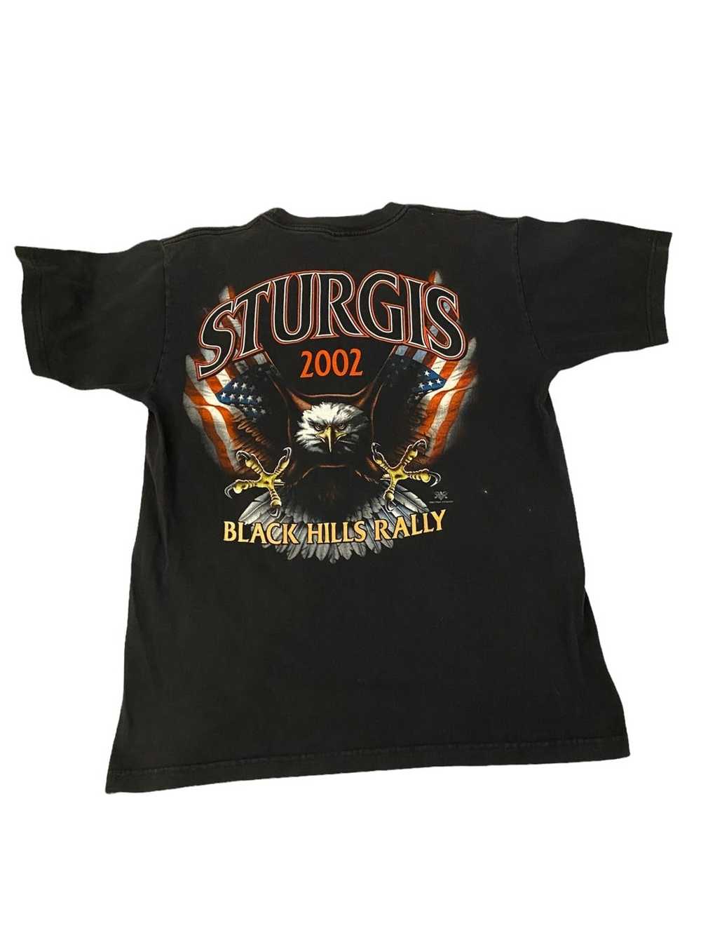 Vintage Vintage 2002 Sturgis Motorcycle Shirt - image 2