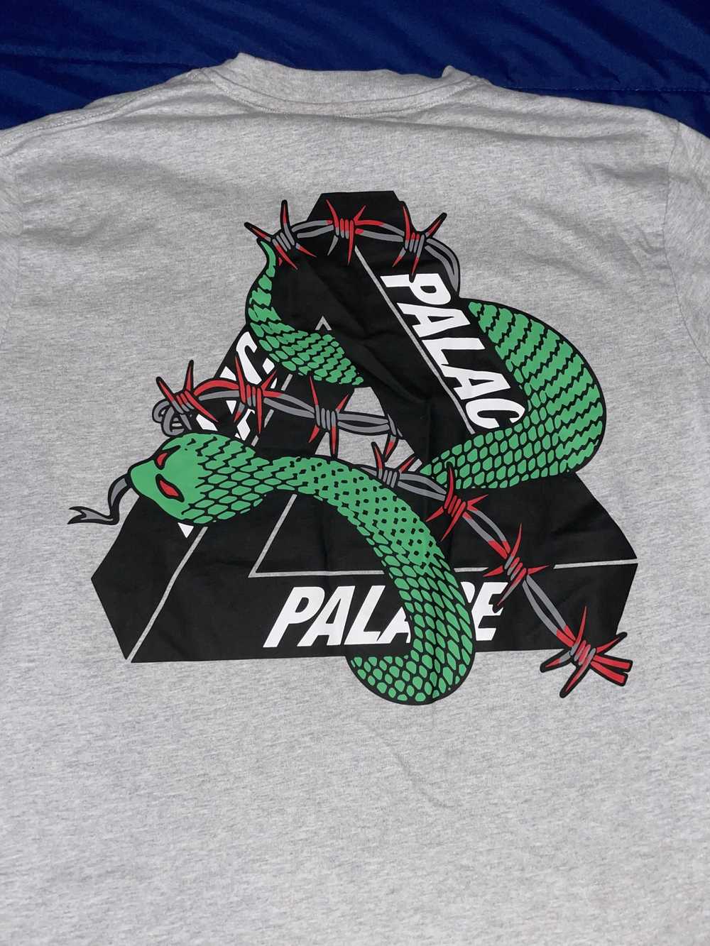 Palace Palace HESH MIT FRESH T-SHIRT GREY MARL - image 2