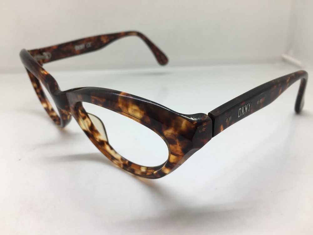 DKNY Vintage DKNY BOND Tortoise Acetate Eyeglasse… - image 3