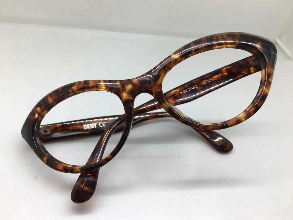 DKNY Vintage DKNY BOND Tortoise Acetate Eyeglasse… - image 5