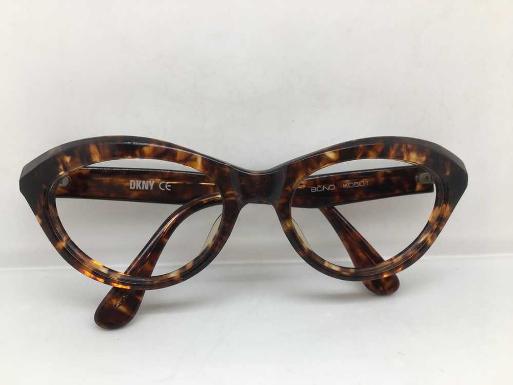 DKNY Vintage DKNY BOND Tortoise Acetate Eyeglasse… - image 6