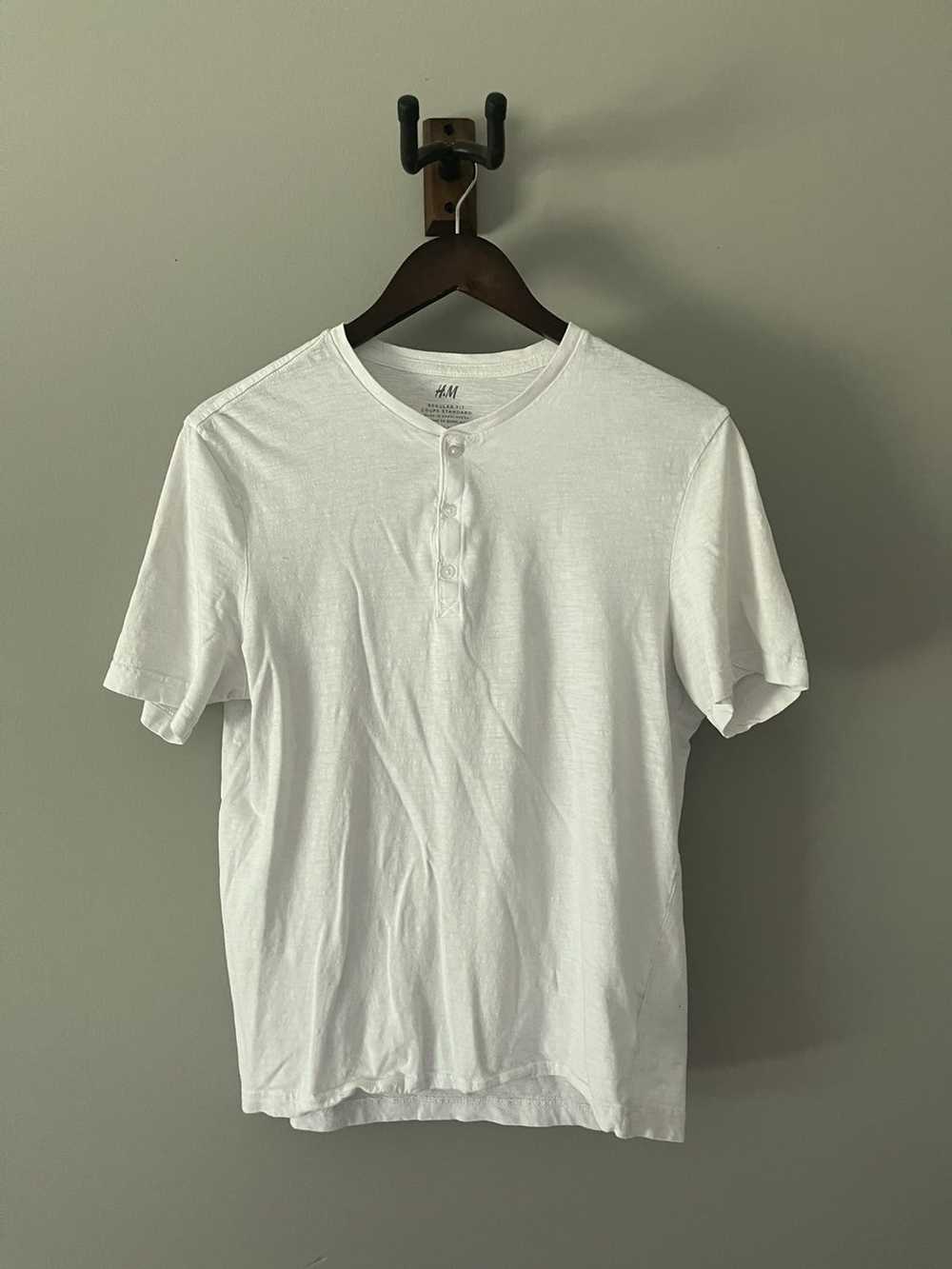 H&M H&M Man Basic White Tee - image 1