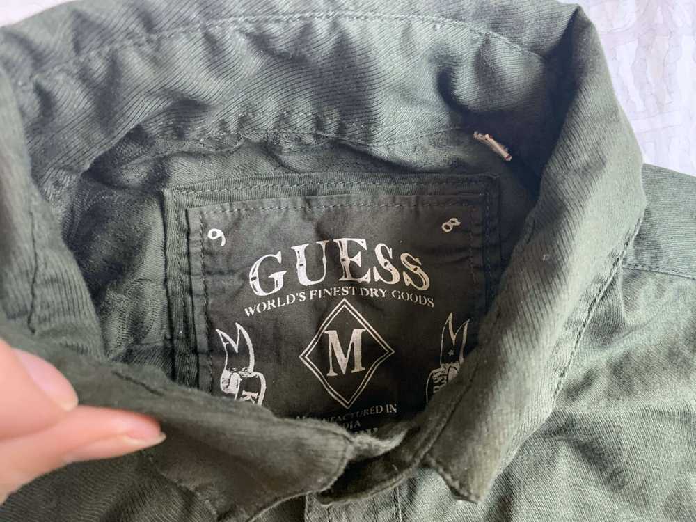 Guess Guess Marciano military shirt medium $99.50 - image 2