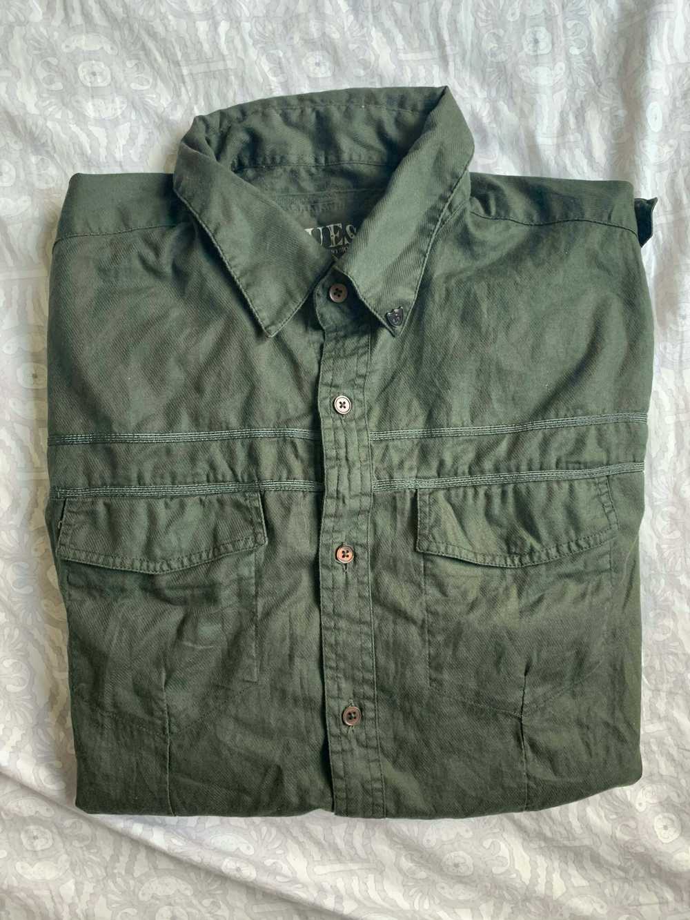 Guess Guess Marciano military shirt medium $99.50 - image 6