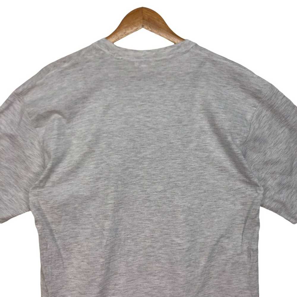 Daks London Vtg DAKS LONDON Round Neck T-Shirt St… - image 6