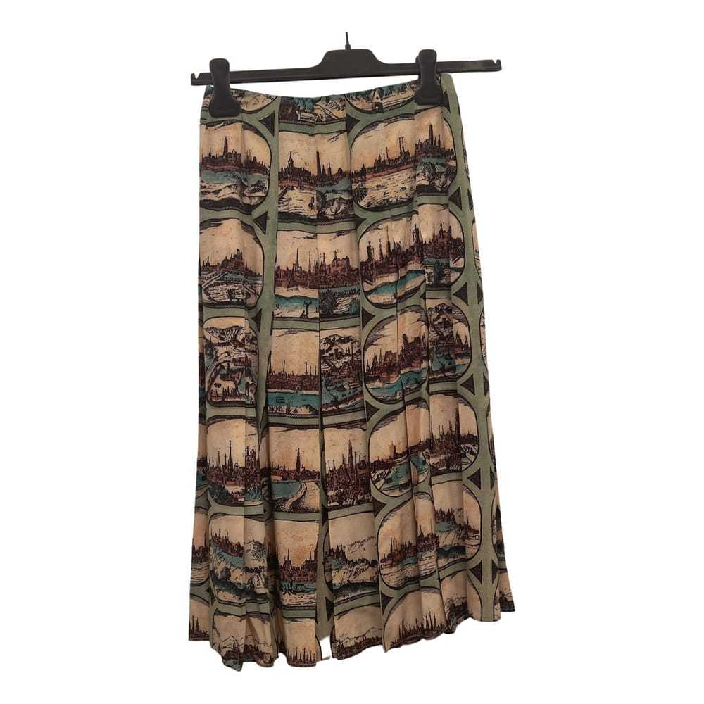 Gucci Silk mid-length skirt - image 1