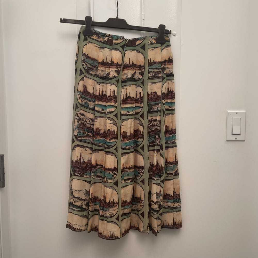 Gucci Silk mid-length skirt - image 2