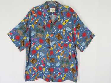 Reyn Spooner Shave Ice Aloha Shirt Detrich Ykrez … - image 1