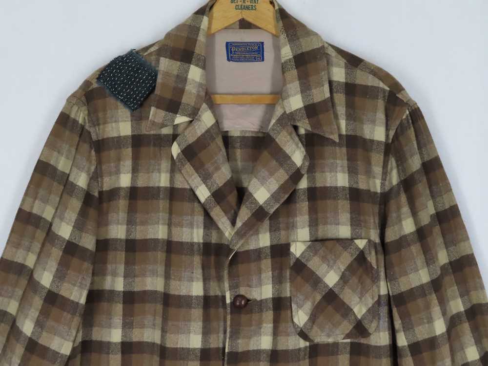 Pendleton 2024 Vintage XL Long-Sleeved Wool Shirt Jacket EUC