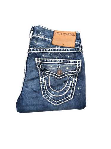 True religion paint hot sale splatter jeans