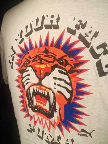 Puma × Rare × Vintage Puma Vintage 80's Tiger Tee 