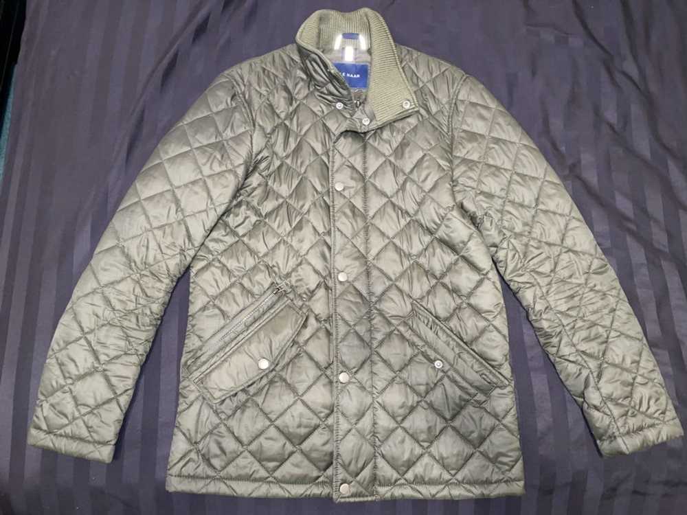 Cole Haan Cole Haan Nylon Quilted Barn Jacket Wit… - image 1