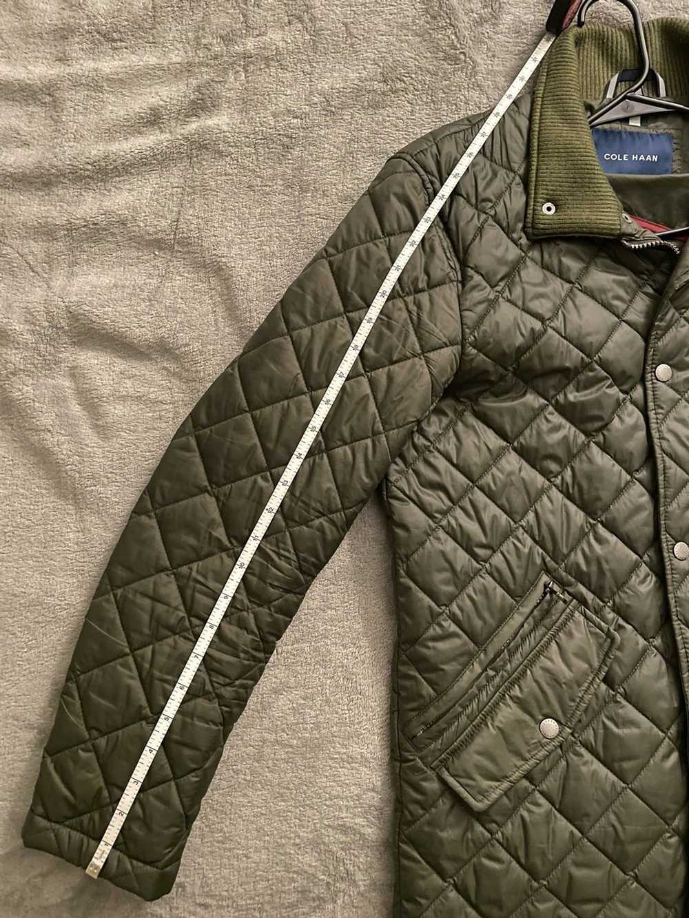 Cole Haan Cole Haan Nylon Quilted Barn Jacket Wit… - image 5