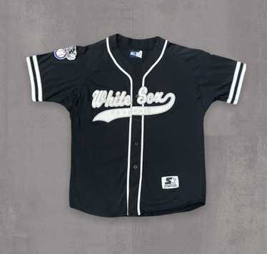 90's Chicago White Sox Felco Pinstripe MLB Jersey Jacket Size XXL – Rare  VNTG