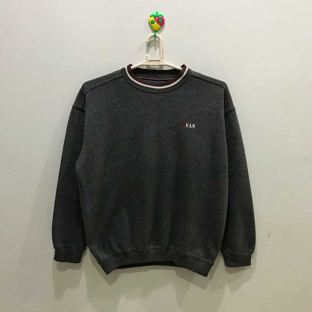 Japanese Brand × Van × Vintage MR VAN Sweatshirt … - image 1