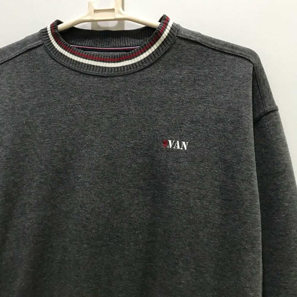 Japanese Brand × Van × Vintage MR VAN Sweatshirt … - image 3