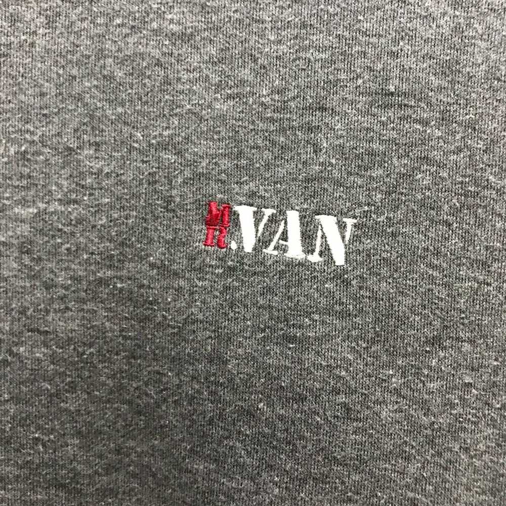 Japanese Brand × Van × Vintage MR VAN Sweatshirt … - image 4