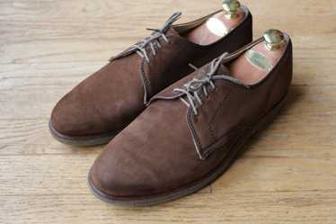 Grenson Men's Brown Nubuck Suede Derby Shoes UK 9… - image 1
