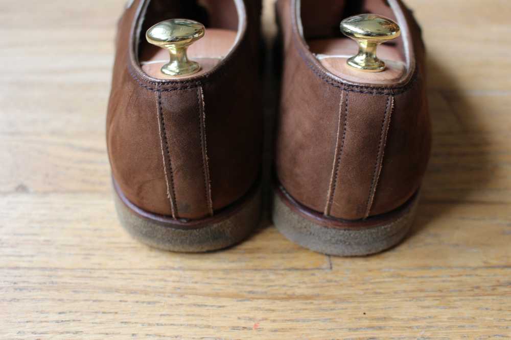 Grenson Men's Brown Nubuck Suede Derby Shoes UK 9… - image 5