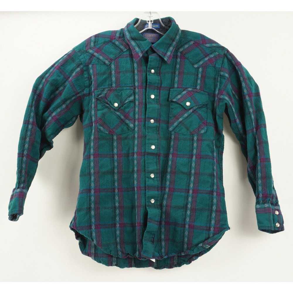 Pendleton Pendleton Large Green Purple Southweste… - image 1