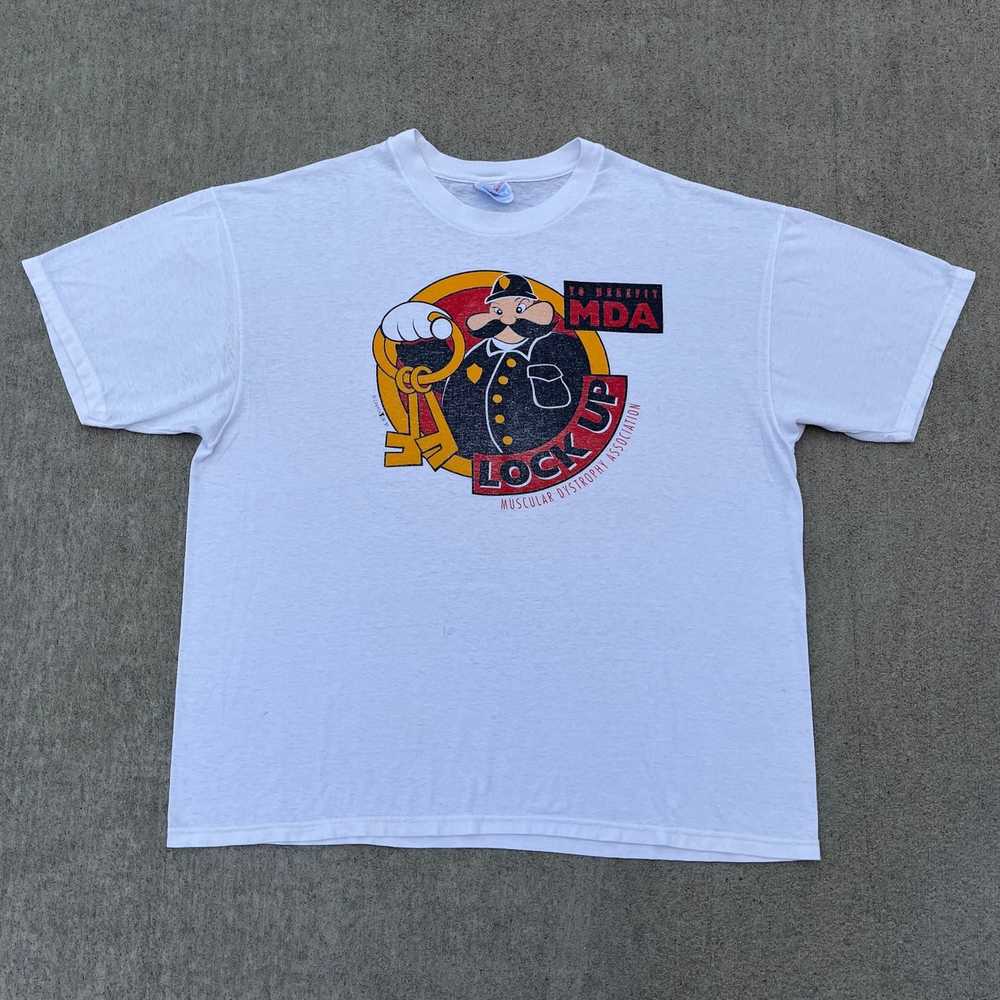 Other × Vintage 97’ MDA Lock Up T-Shirt - image 1