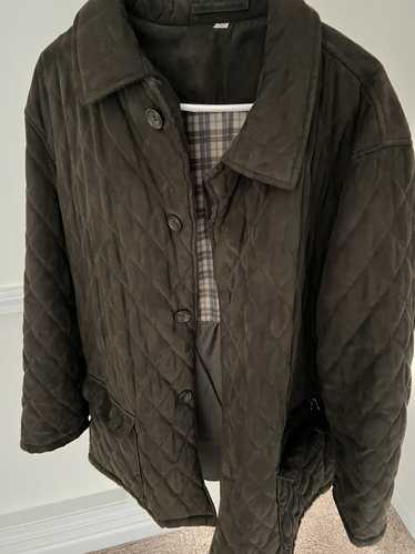 Unknown London Quilted Vintage Brown Jacket