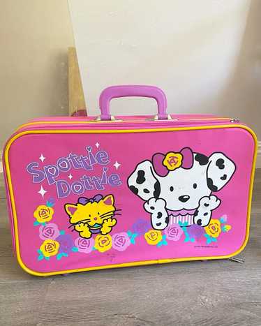 Vintage Spottie Dottie travel trunk