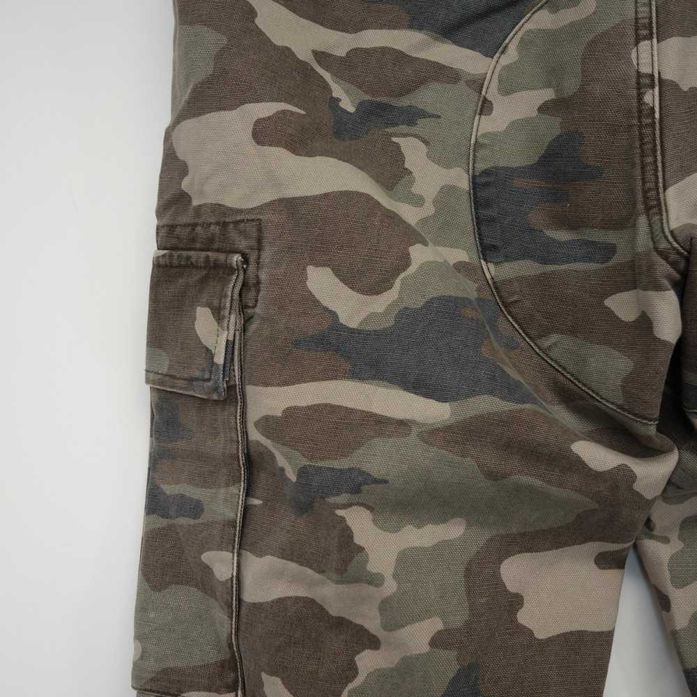 Rvca Camouflage Americana Cargo Denim Skate Jeans… - image 2