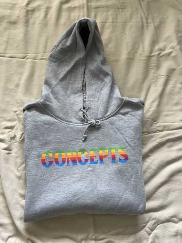 Concepts Concepts Rainbow Logo Hoodie